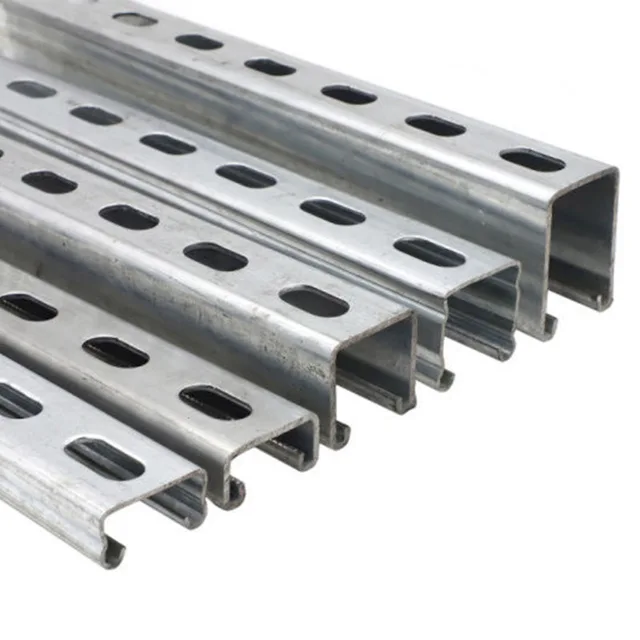 Galvanised Solar Rails 41*41*1.5mm (3m Length)